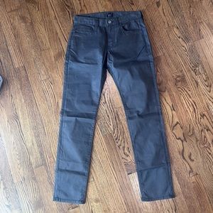 NWT J Crew 484 slim 5 pocket stretch chinos, gray, 28x32